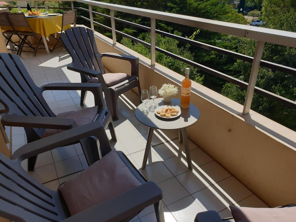 Frejus Plage T2, Piscine, Parking, Plages A 200M Екстер'єр фото